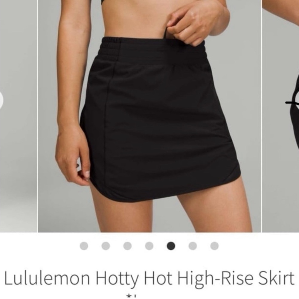 NWOT Lululemon Hotty Hot High Rise Skort